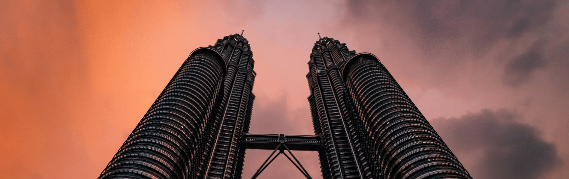 Office towers in Malaysia